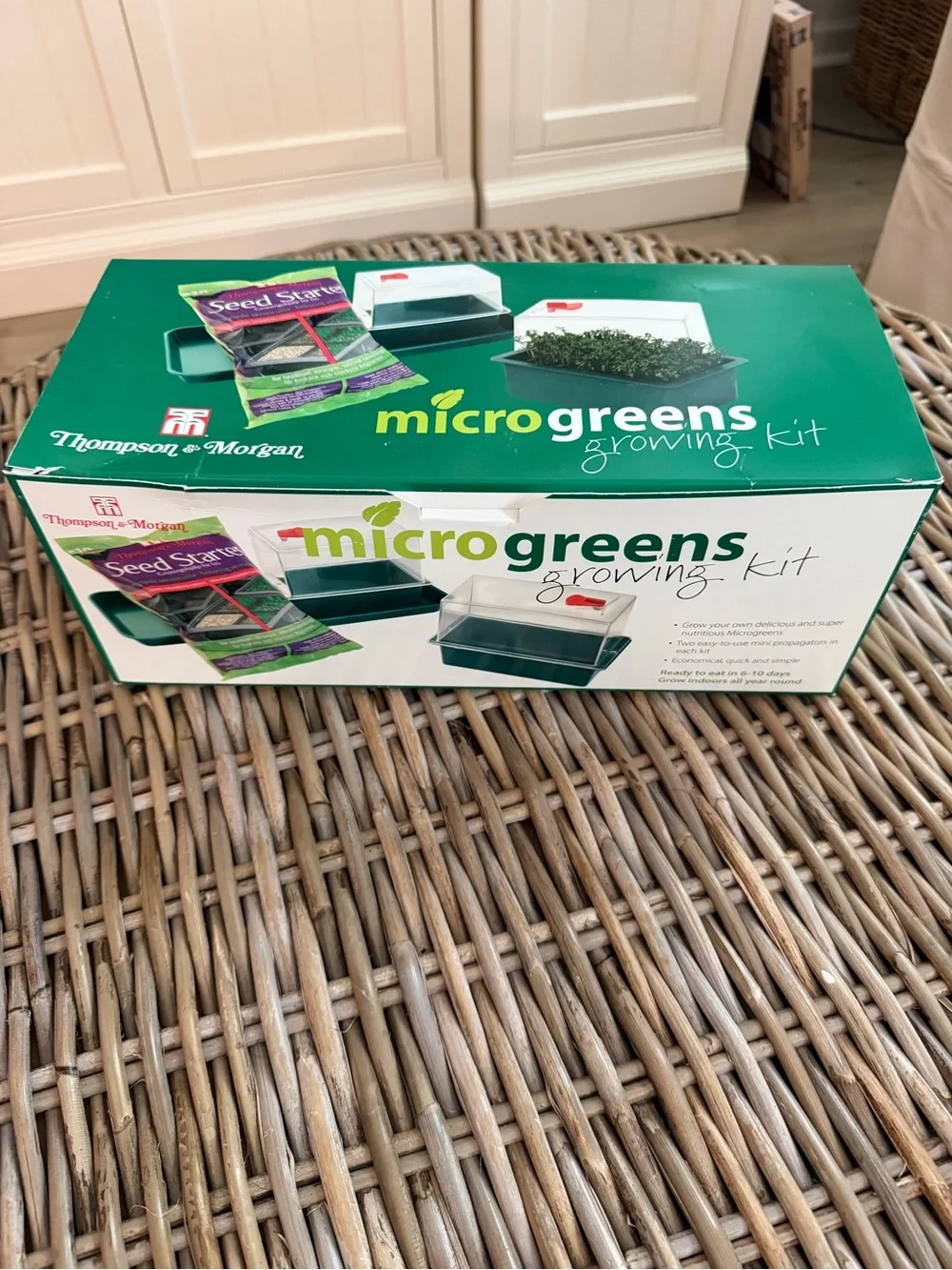 Micro-greens Microgreens Reusable Starter Growing Kit - New!